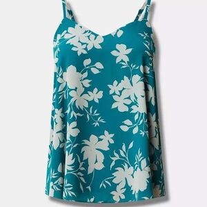 Torrid Sophie Chiffon Swing Cami Shadow Floral